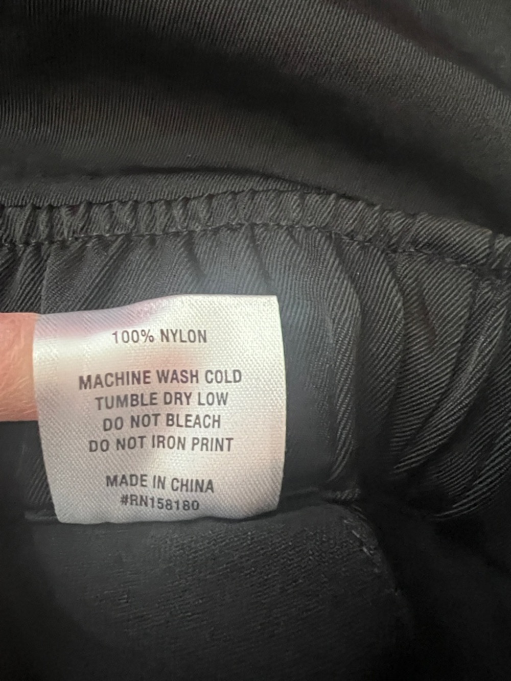 Honor The Gift Black Nylon Shorts Structured Streetwear Drawstring XS - Picture 10 of 12